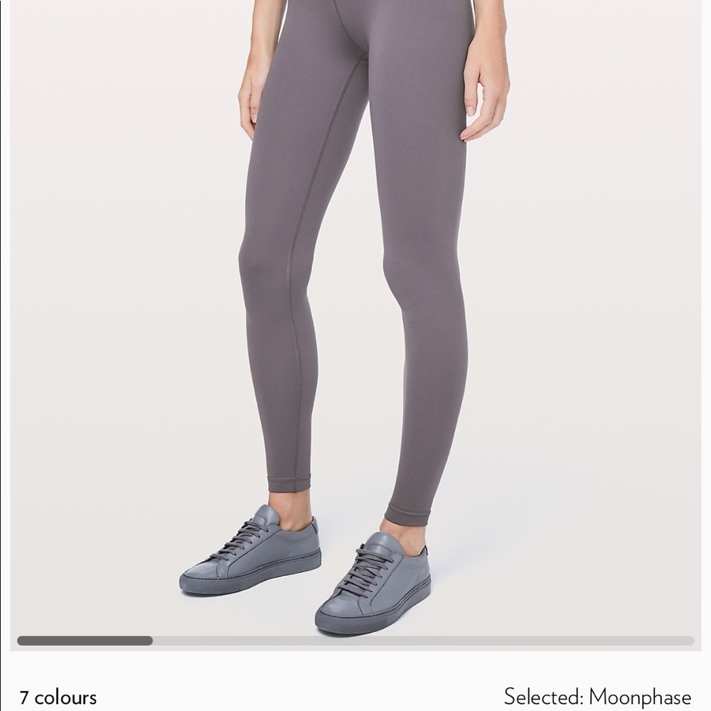 ISO LULULEMON WUNDER UNDER MOONPHASE SZ 8